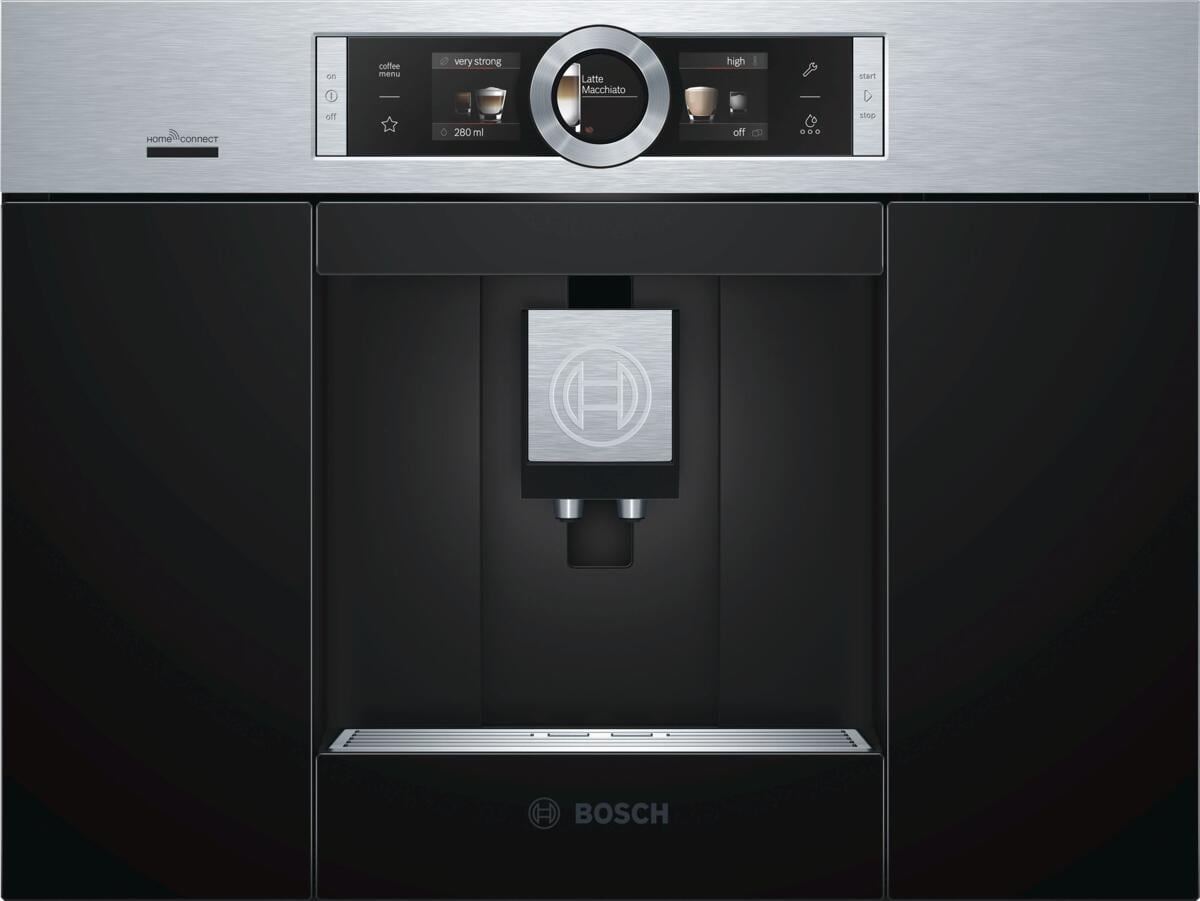 Elektrogeräte Bosch Kaffeevollautomat edelstahl Home Connect