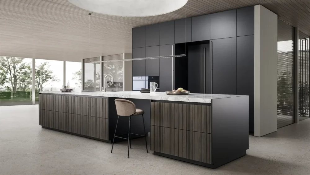 Leicht Design Inselküche Bahia