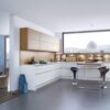 Leicht Design U-Küche Beton