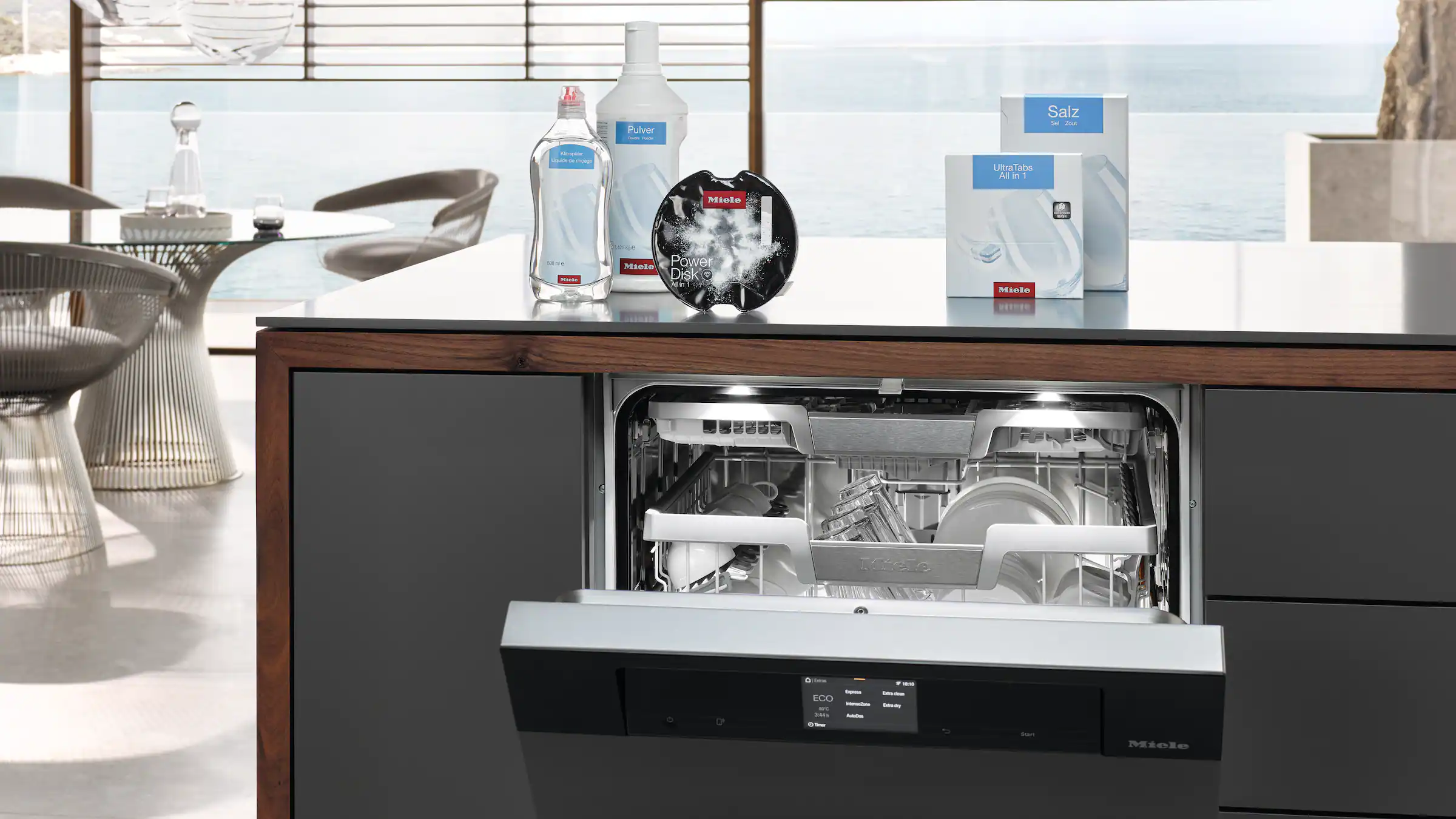Miele einbau Geschirrspüler mit LCD Display