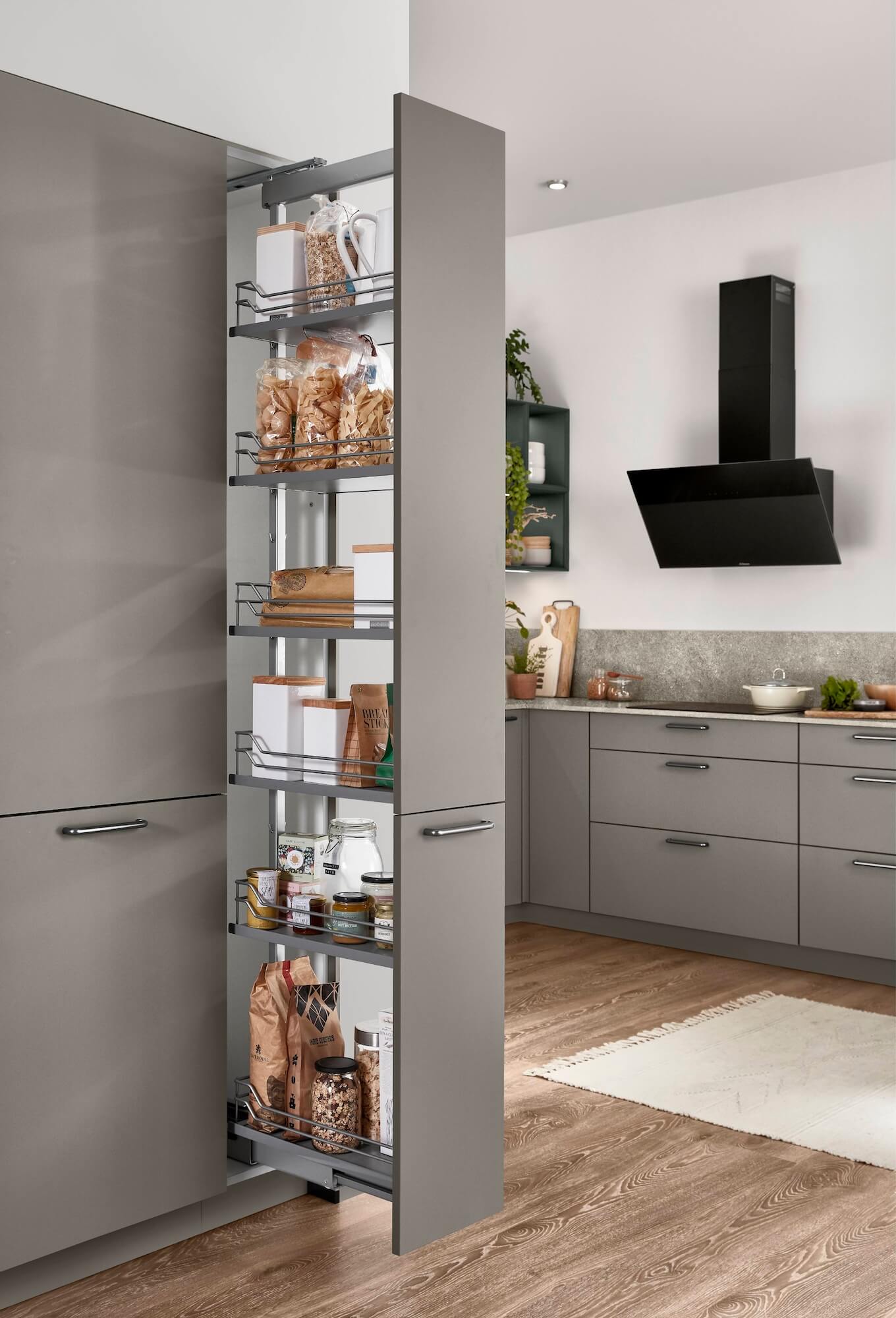Nobilia Apotherschrank grau
