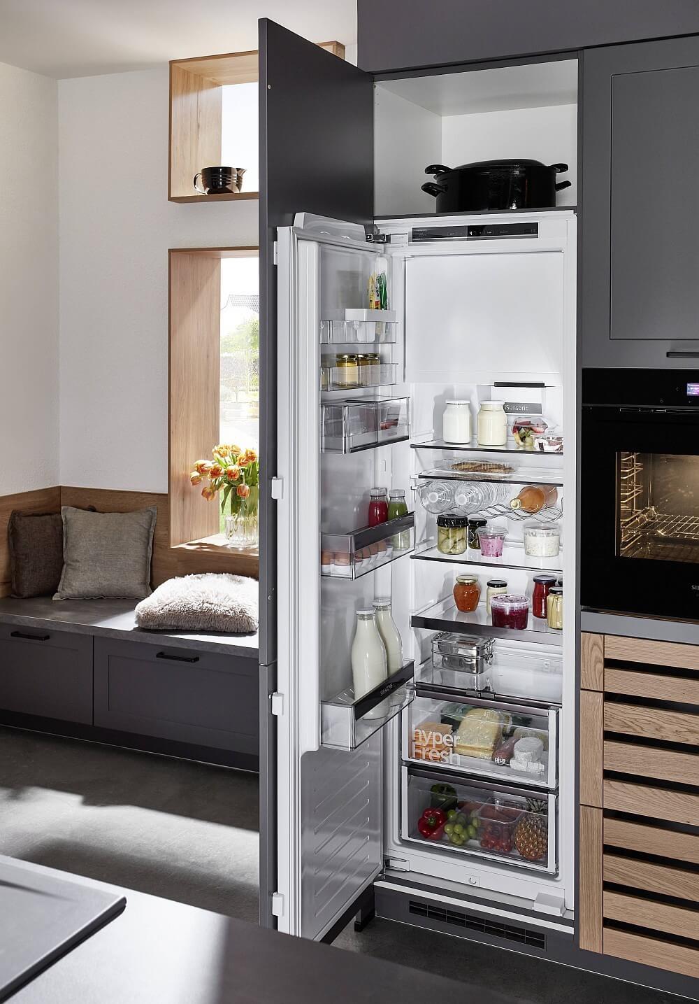 Nobilia Küche Siemens Einbaukühlschrank