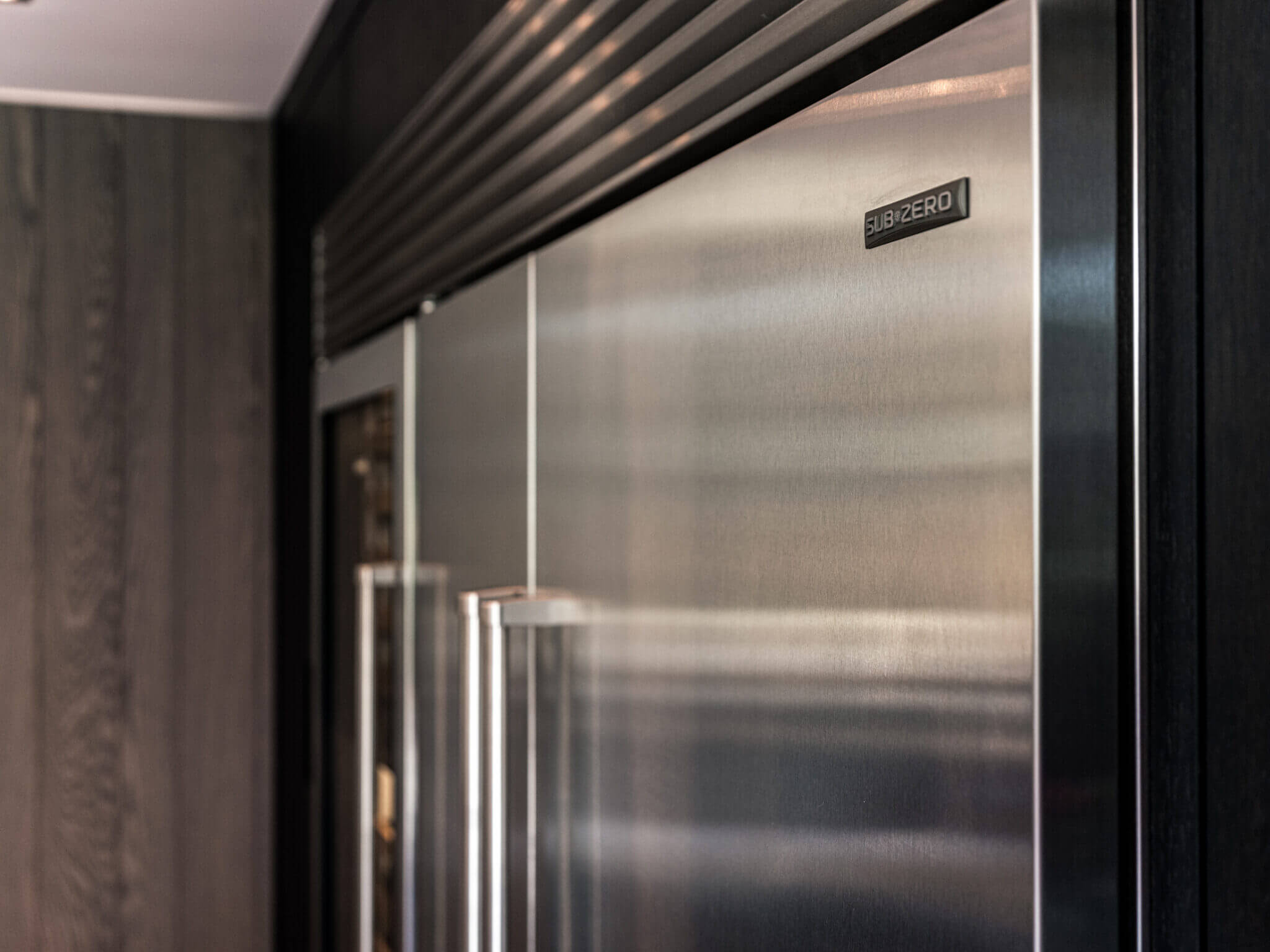 Sub-Zero Classic Serie Side-by-Side Kühlschrank Edelstahl