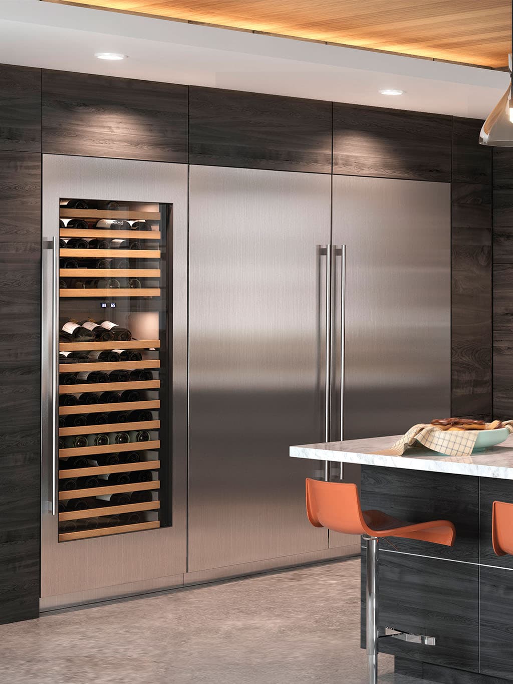 Sub-Zero Kühlschrank.Side-by-Side